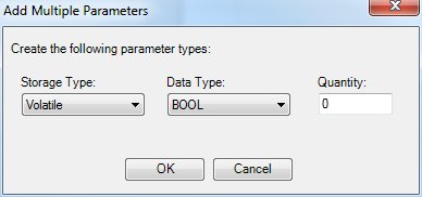 Add Multiple Parameters